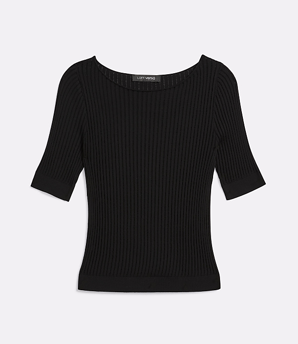 Petite LOFT Versa Elbow Sleeve Sweater