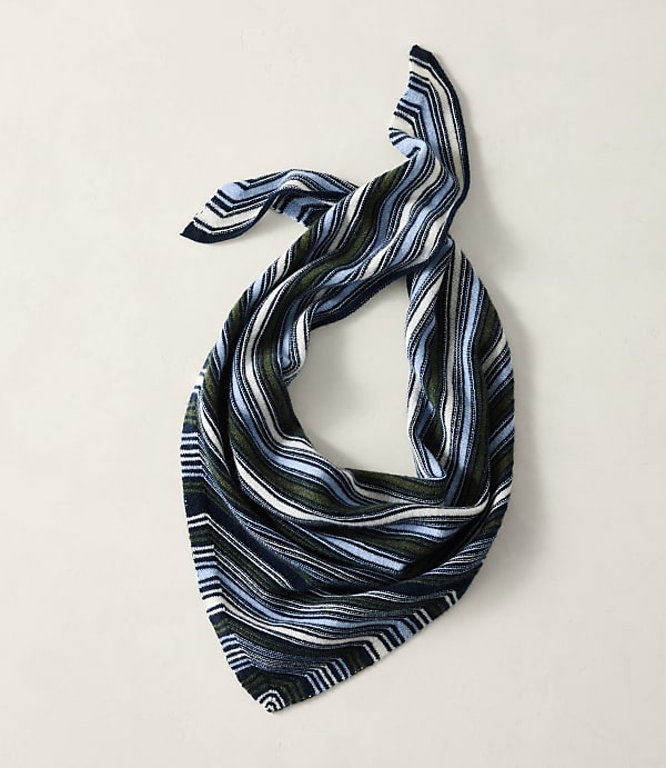 Haven Well Within Cashmere Striped Triangle Scarf