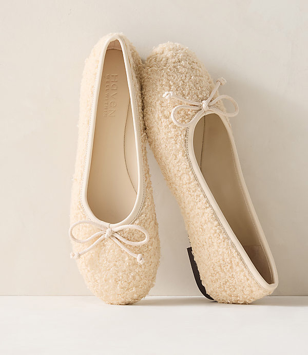 Haven Well Within Sherpa Ballet Flats
