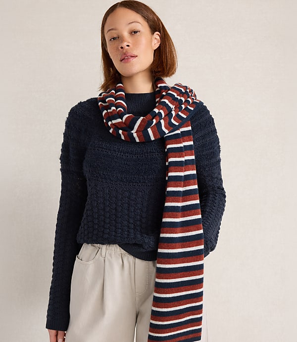 Haven Well Within Cashmere Striped Scarf