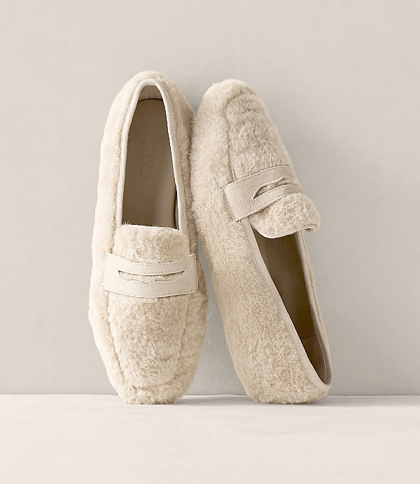 Haven Well Within Sherpa and Leather Moccasins