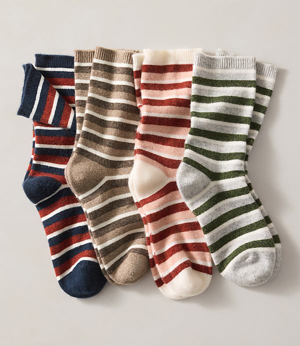 Haven Well Within Cashmere Bold Stripe Socks