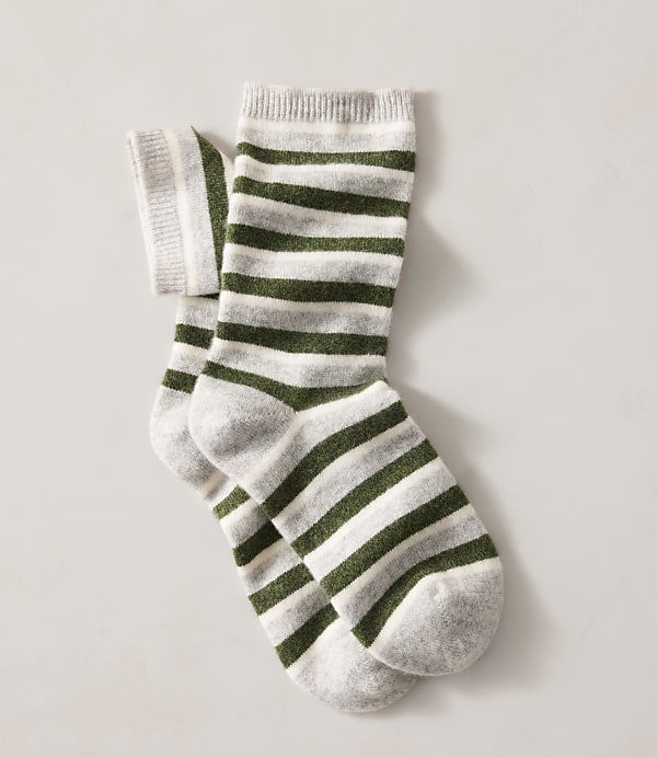 Haven Well Within Cashmere Bold Stripe Socks