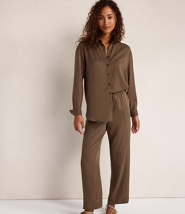 Haven Well Within Drapey Twill Tapered Leg Pants