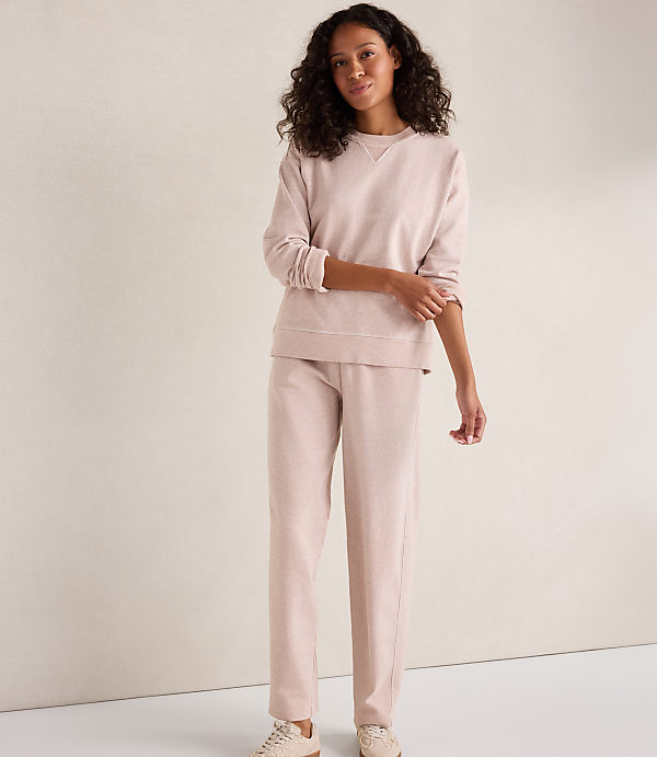 Haven Well Within Organic Cotton Terry Barrel Leg Pant