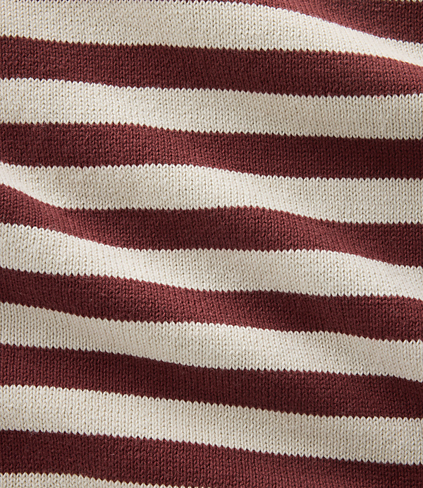 Haven Well Within Organic Cotton Heritage Striped Roll Neck Sweater