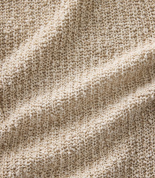 Haven Well Within Cotton Boucle Shaker Stitch Cardigan