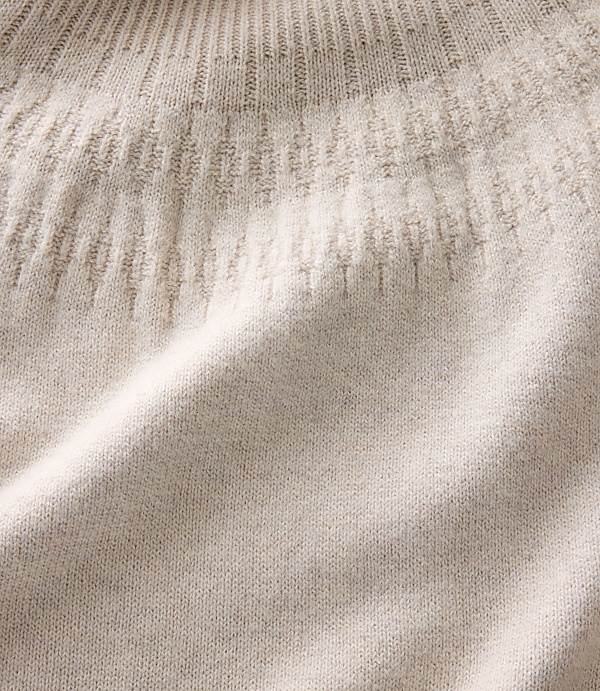 Haven Well Within Cotton Blend Fair Isle Stitch Sweater