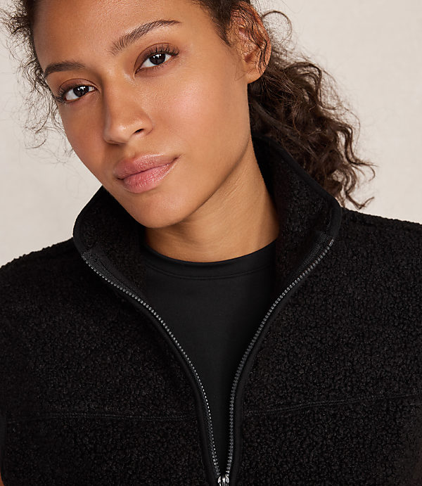 Haven Well Within Balance Sherpa Cropped Vest