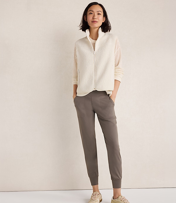 Haven Well Within Balance Sherpa Cropped Vest