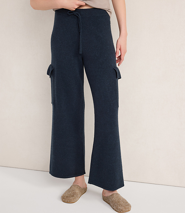 Haven Well Within Cashmere Wide Leg Cargo Pants