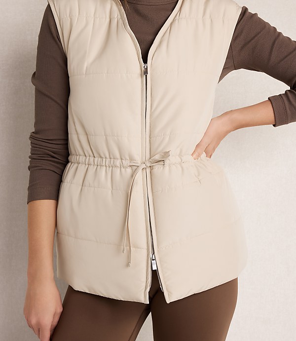 Haven Well Within Balance Woven Quilted Puffer Vest