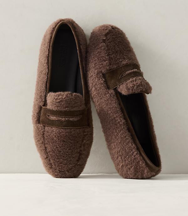 Haven Well Within Sherpa and Leather Moccasins