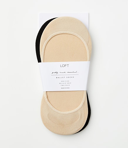 Ballet Flat No Show Sock Set