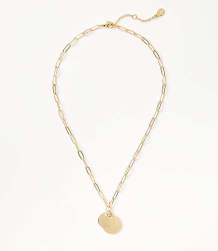 Coin Charm Necklace