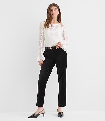 Tall Riviera Slim Pants in Velvet