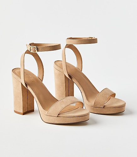 Ankle Strap Block Heel Sandals