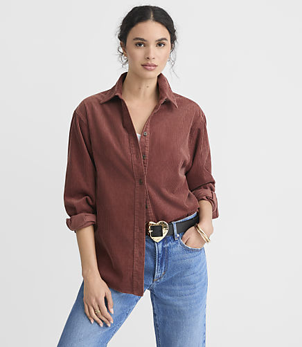 Corduroy Everyday Oversized Shirt
