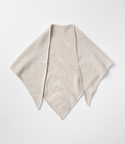 Knit Triangle Scarf