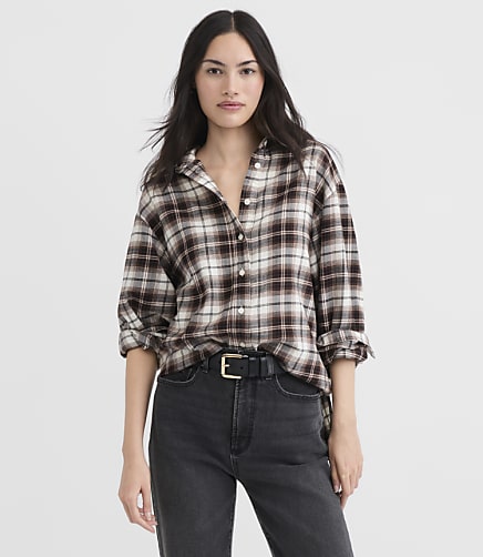 Plaid Flannel Everyday Oversized Shirt