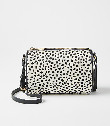 Spotted Hair Calf Mini Crossbody Bag