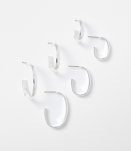 Modern Hoop Earring Set