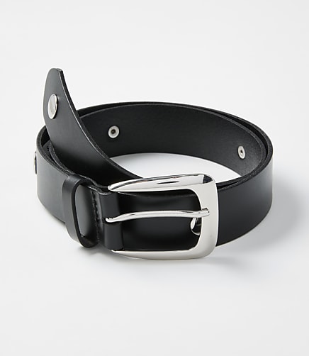 Studded Leather Belt