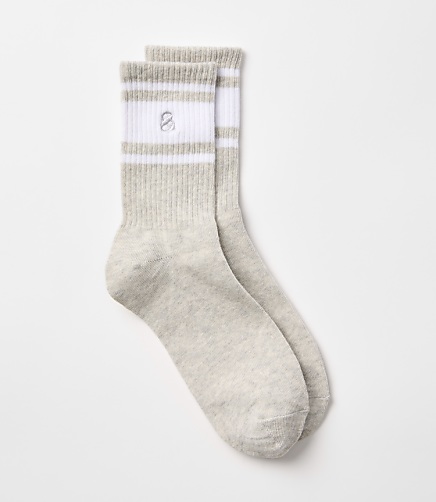 Lou & Grey Striped Crew Socks