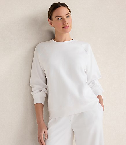 Haven Well Within Organic Cotton Interlock Everyday Sweatshirt