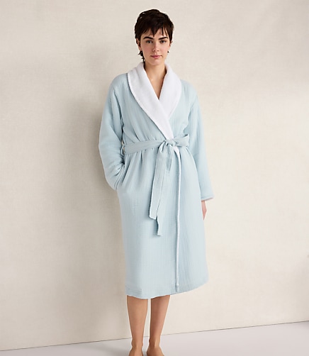 Haven Well Within Cotton Gauze Plush Robe