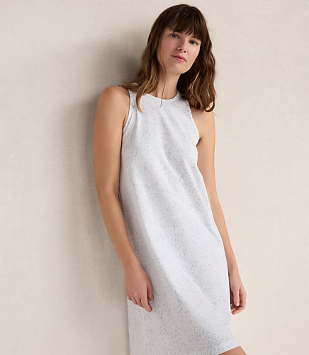 Haven Well Within Organic Cotton Jersey Rippled Sand Chemise