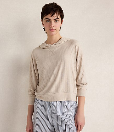 Haven Well Within Drapey Rib Knit Hoodie