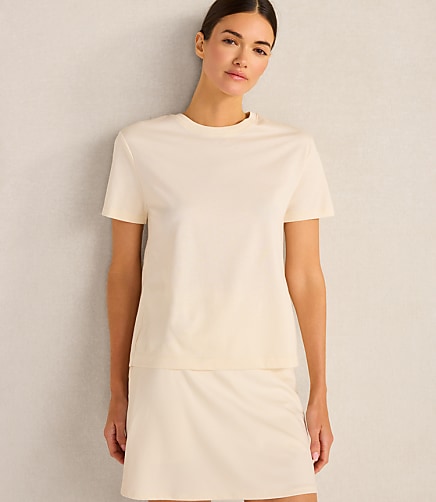 Haven Well Within Pima Cotton Short Sleeve Tee