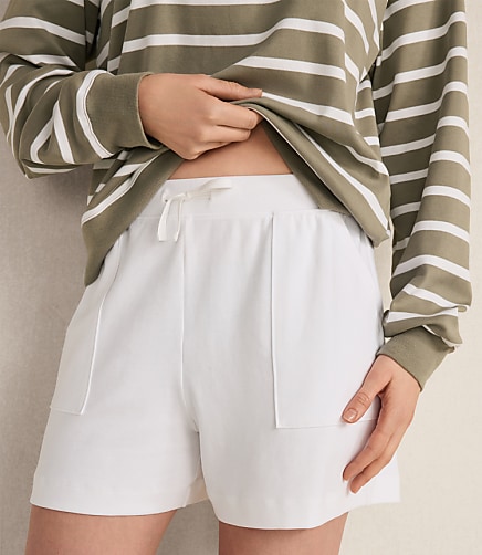 Haven Well Within Organic Cotton Interlock Shorts