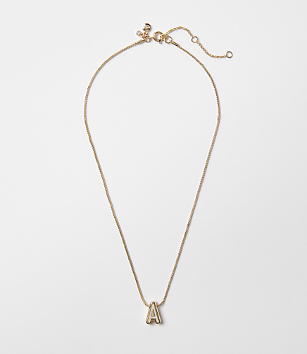 Modern Initial Necklace