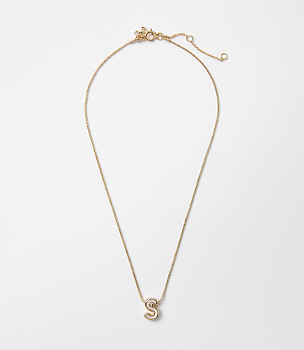 Modern Initial Necklace
