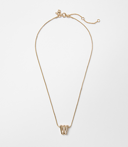 Modern Initial Necklace