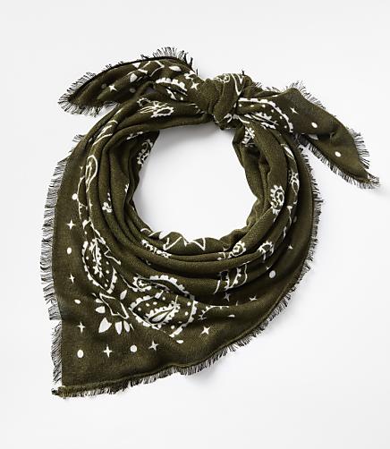 Fringe Square Bandana