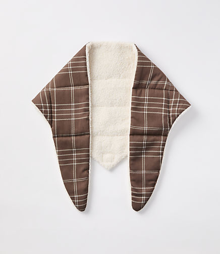 Lou & Grey Plaid Quilted Bandana Scarf