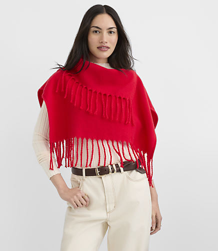 Fringe Bib Scarf