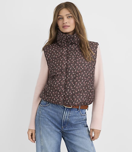 Bouquet Puffer Vest