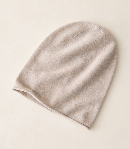 HWW CASHMERE JERSEY BEANIE