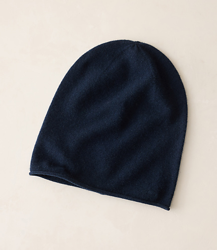 HWW CASHMERE JERSEY BEANIE