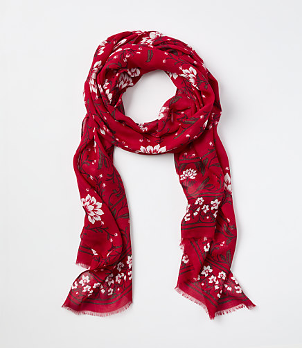 Floral Scarf