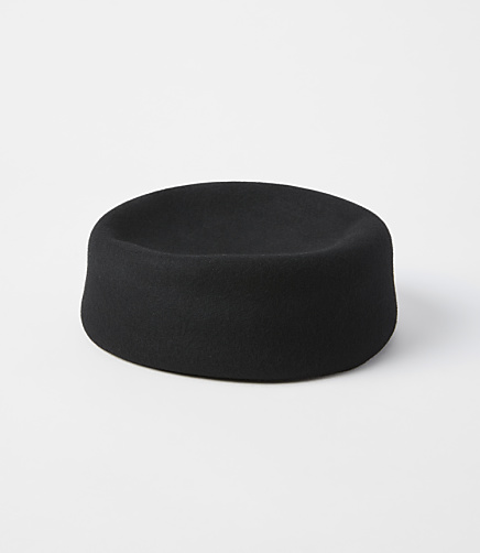 Wool Pill Box Hat