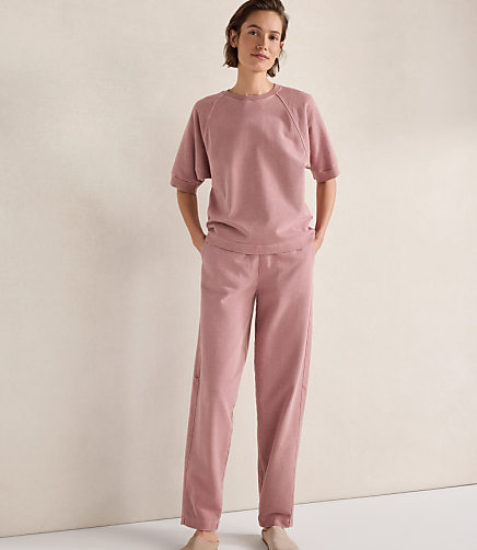 Haven Well Within Organic Cotton Terry Barrel Leg Pant