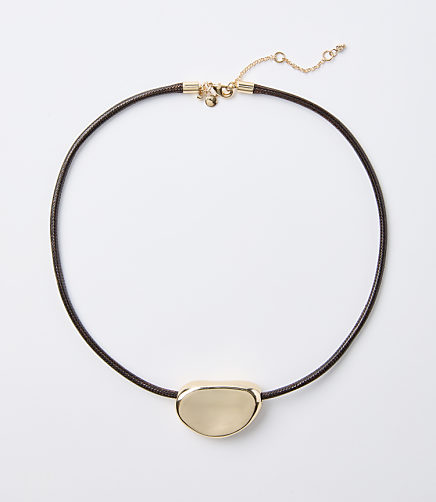 Bean Cord Necklace