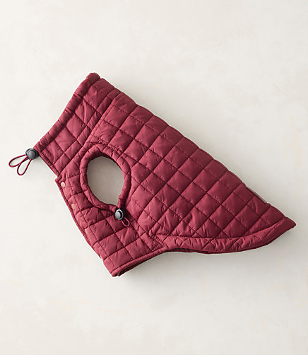 HWW QUILTED DOG PUFFER