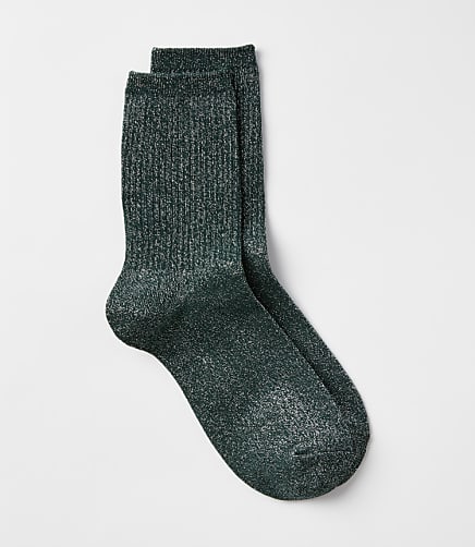 Shimmer Crew Socks