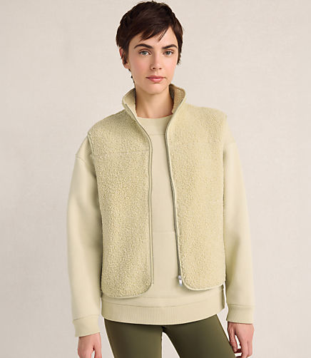 Haven Well Within Balance Sherpa Cropped Vest